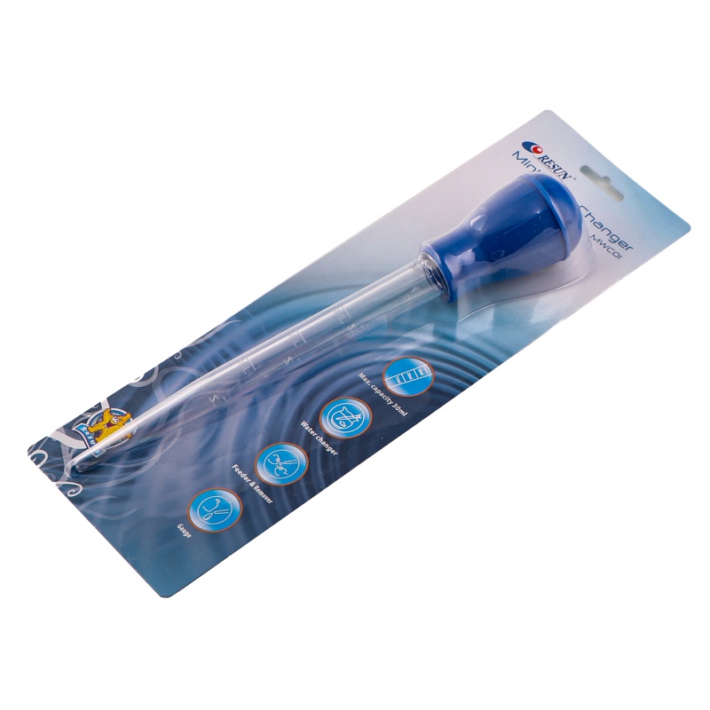 Resun Mini Wasserwechsel Pipette 30ml für Aquarien