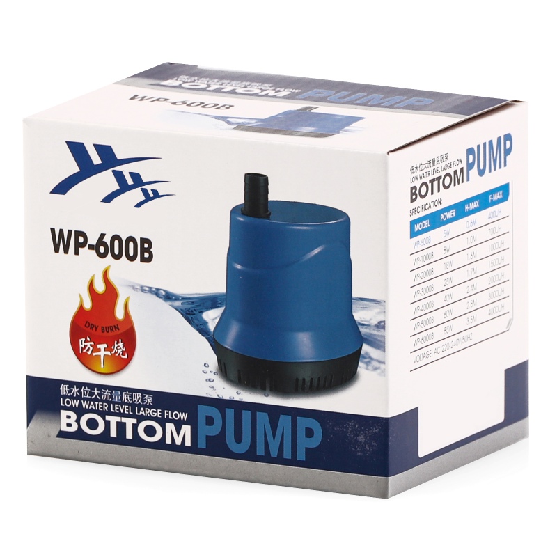 Blue Star Bottom Pump 600 - Tauchpumpe mit niedrigem Saugvermögen