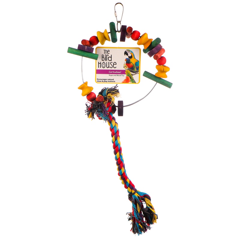 HappyPet Cartwheel - Toy for Parrots