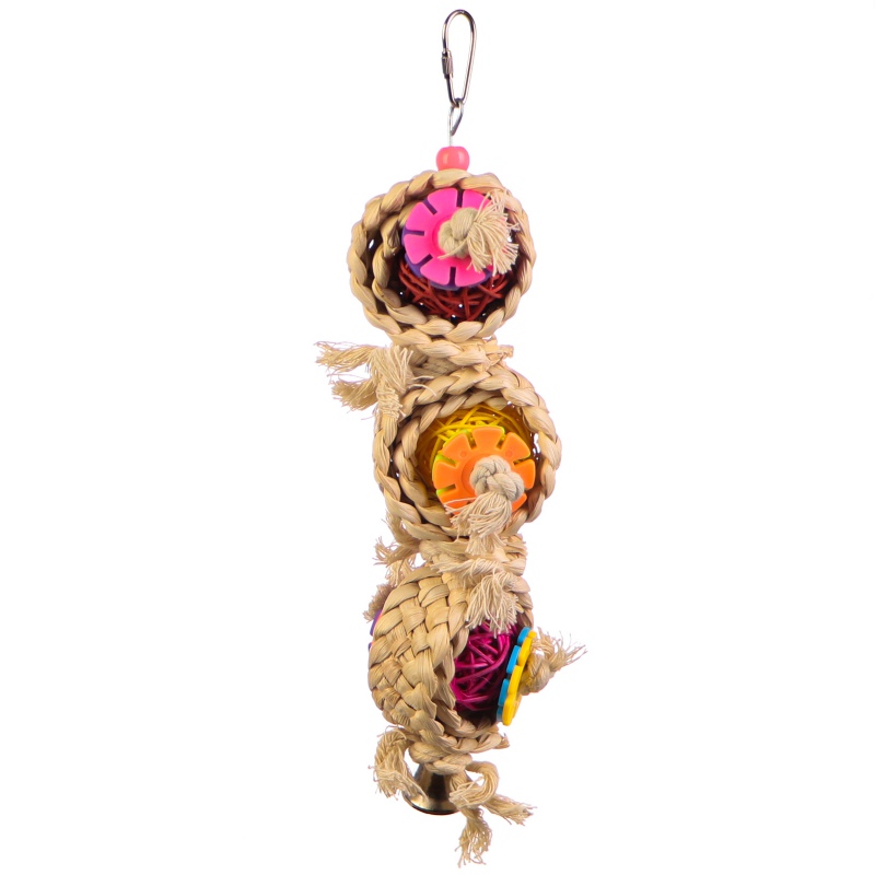 HappyPet Tansy Trio - Toy for Parrots and Canaries