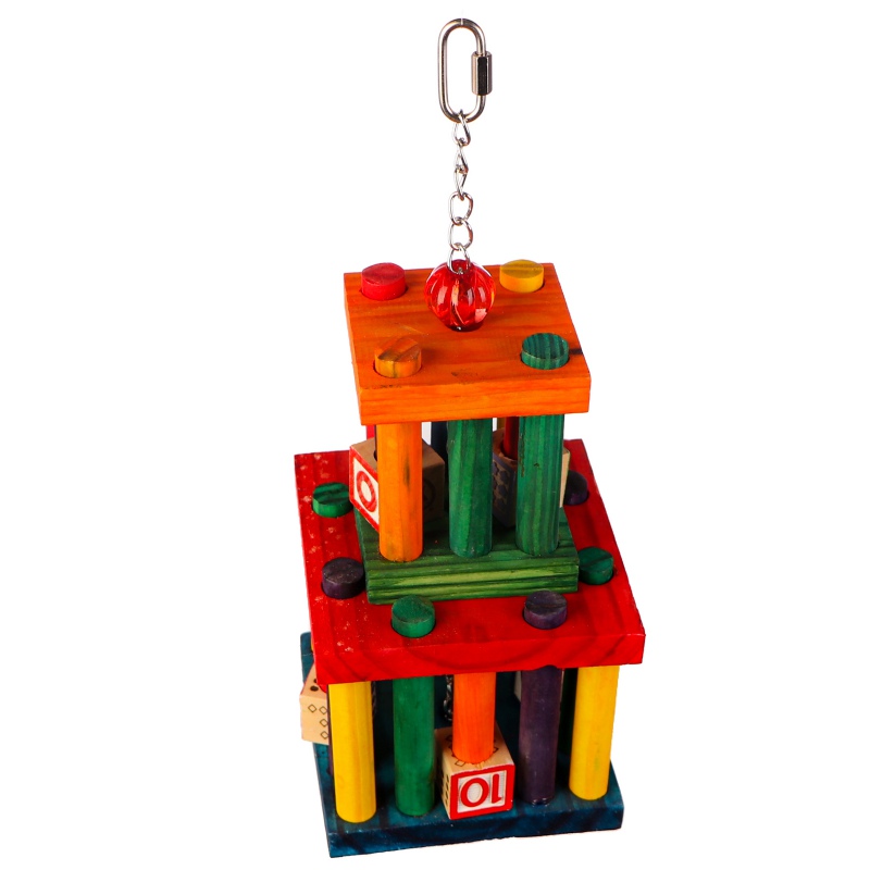 HappyPet Building Block Maze - drewniany labirynt