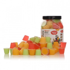 HappyPet Tweeter's Treats Fruity Jelly Pots 60 sztuk