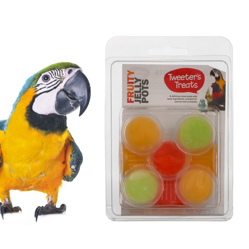 HappyPet Jelly Pots para aves - mistura de sabores