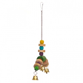 HappyPet Jingler - Juguete colgante para loros