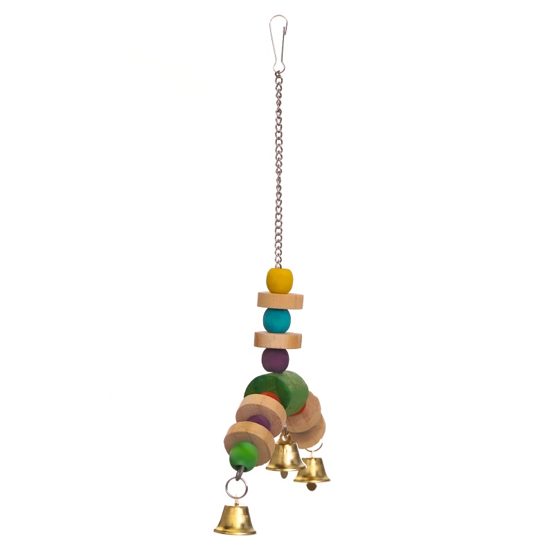 HappyPet Jingler - Juguete colgante para loros