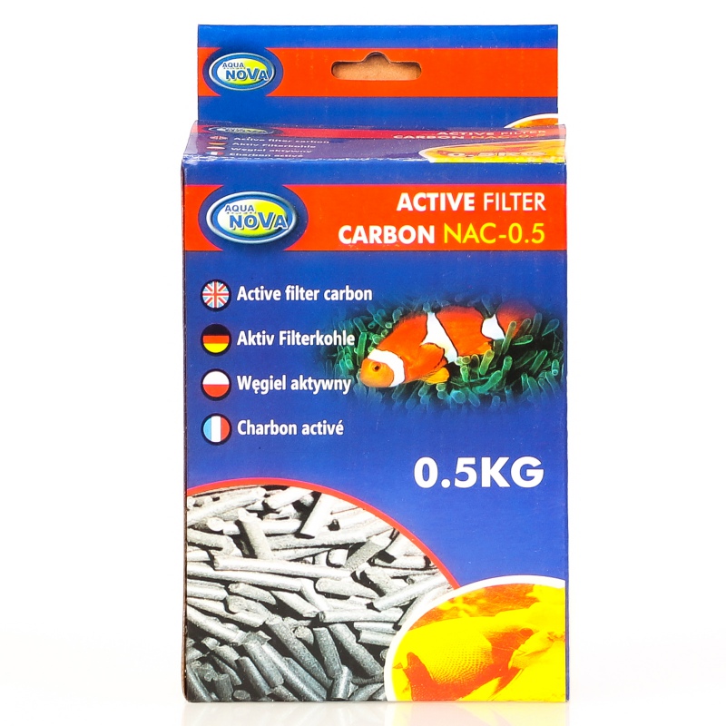 Carbone attivo Aqua Nova 0,5kg