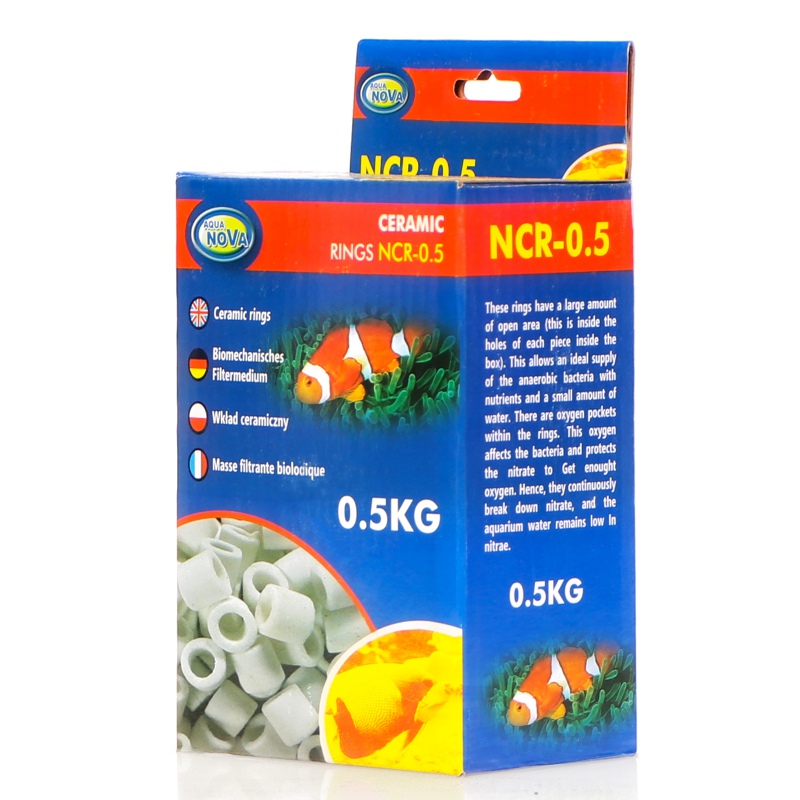 Aqua Nova Ceramic Rings 0,5kg do filtracji biologicznej