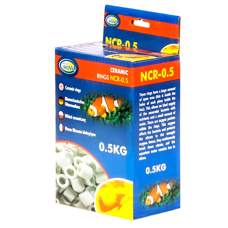 Aqua Nova Ceramic Rings 0,5kg do filtracji biologicznej