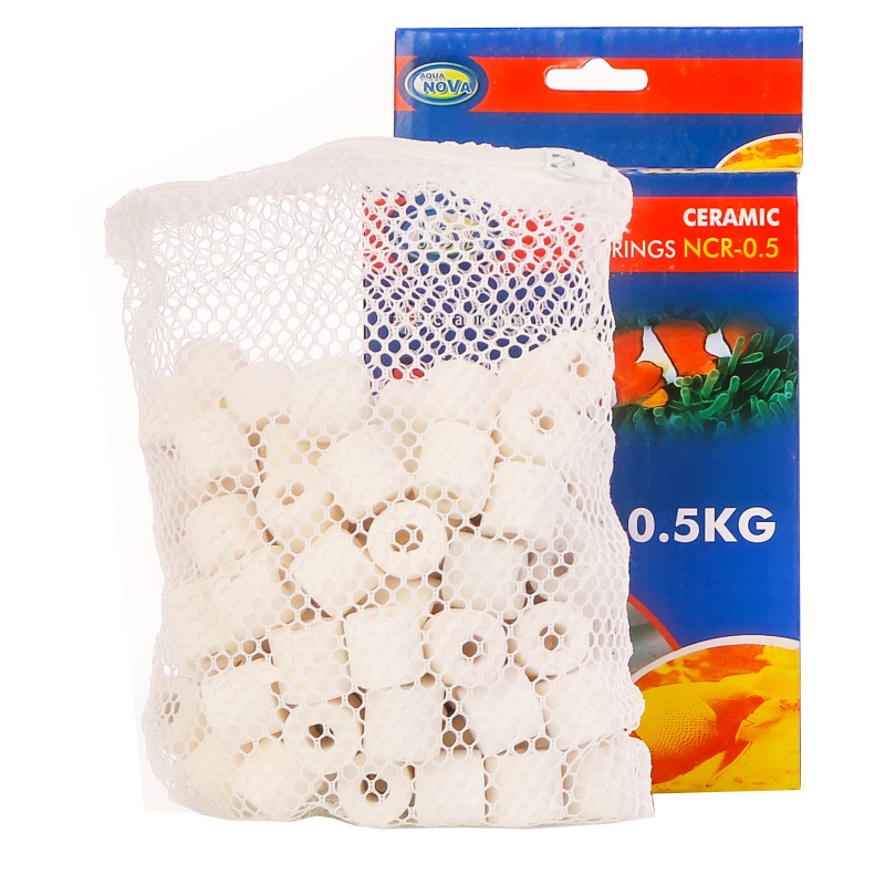 Aqua Nova Ceramic Rings 0,5kg do filtracji biologicznej