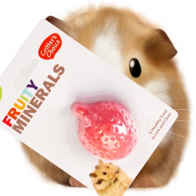 HappyPet Fruity Minerals - strawberry cube