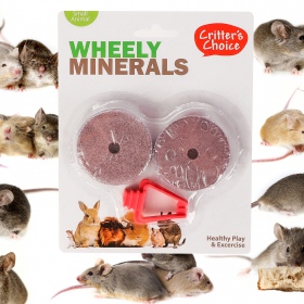 HappyPet Wheely Minerals - lizawki mineralne dla gryzoni