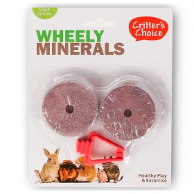 HappyPet Wheely Minerals - mineraalilohkot jyrsijöille