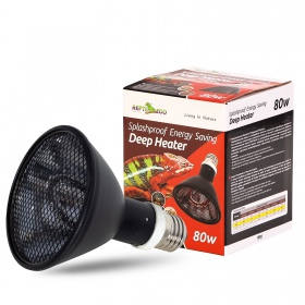 Repti-Zoo Deep Heater 80W - trwały promiennik ciepła