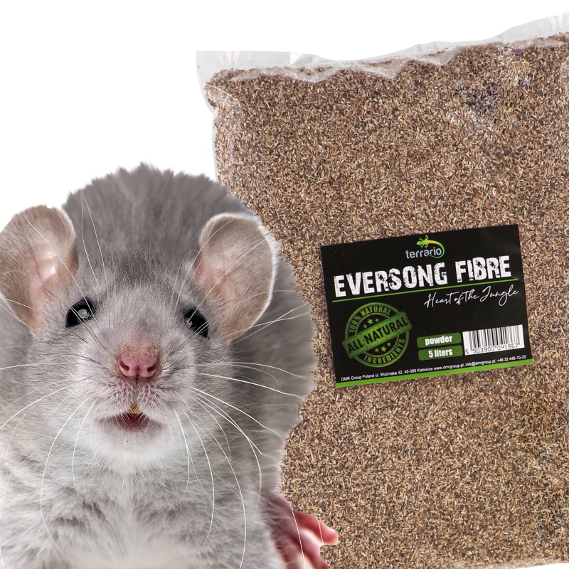 Terrario Eversong Fibre Powder 5l - mielone podłoże z słomy konopnej