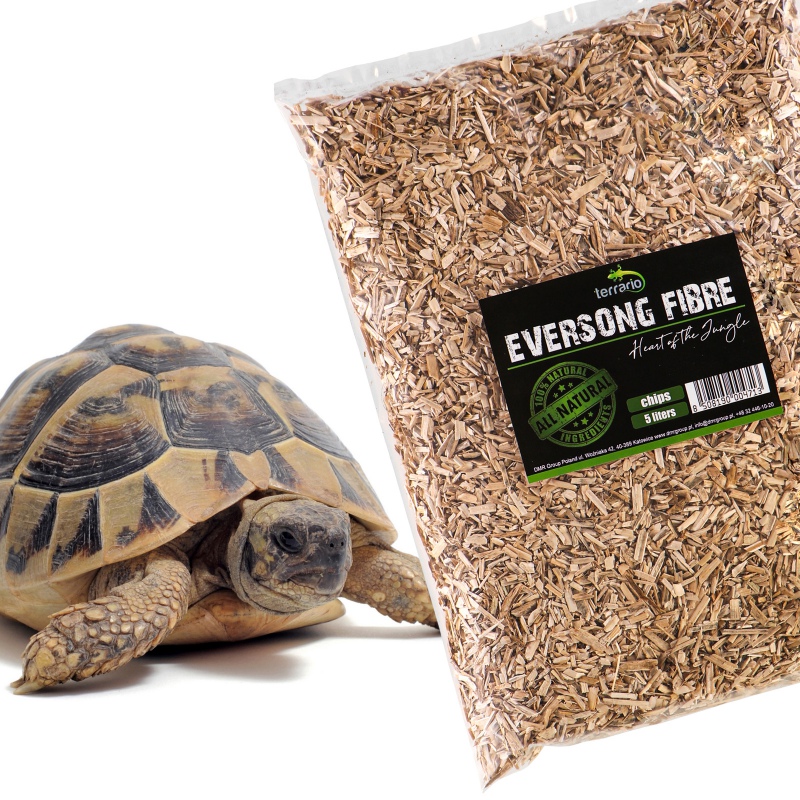 Terrario Eversong Fibre Chips 5l - zrębki z słomy konopnej