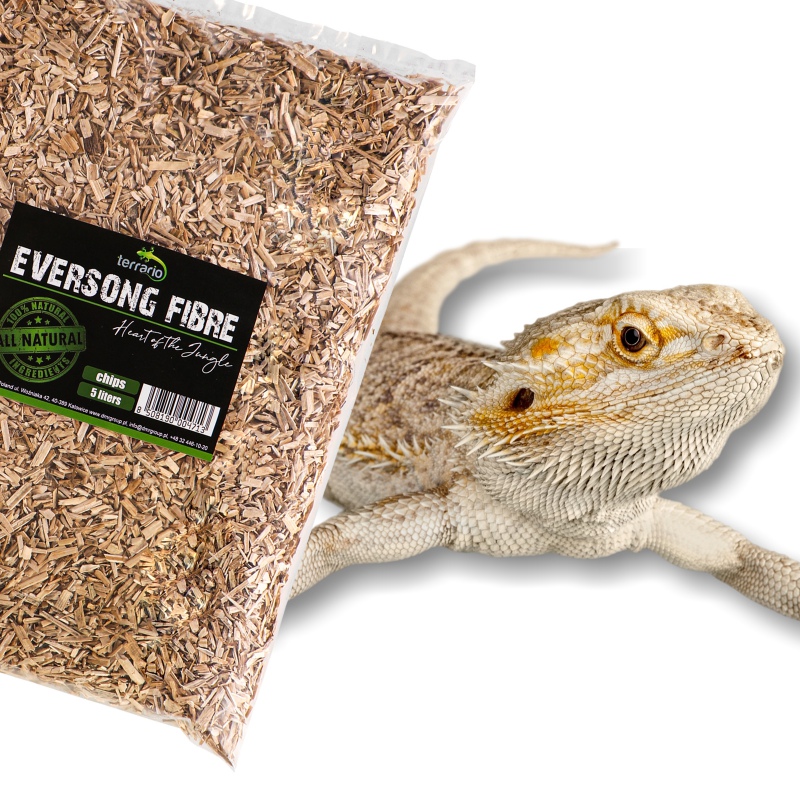 Terrario Eversong Fibre Chips 5l - zrębki z słomy konopnej