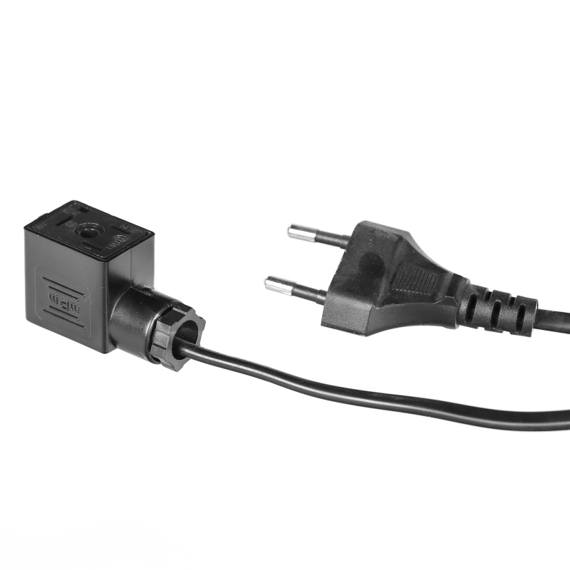 230V power supply cable for solenoid valves