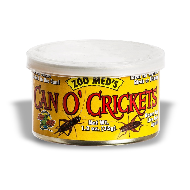 Zoomed Can O' Crickets Medium - корисний корм