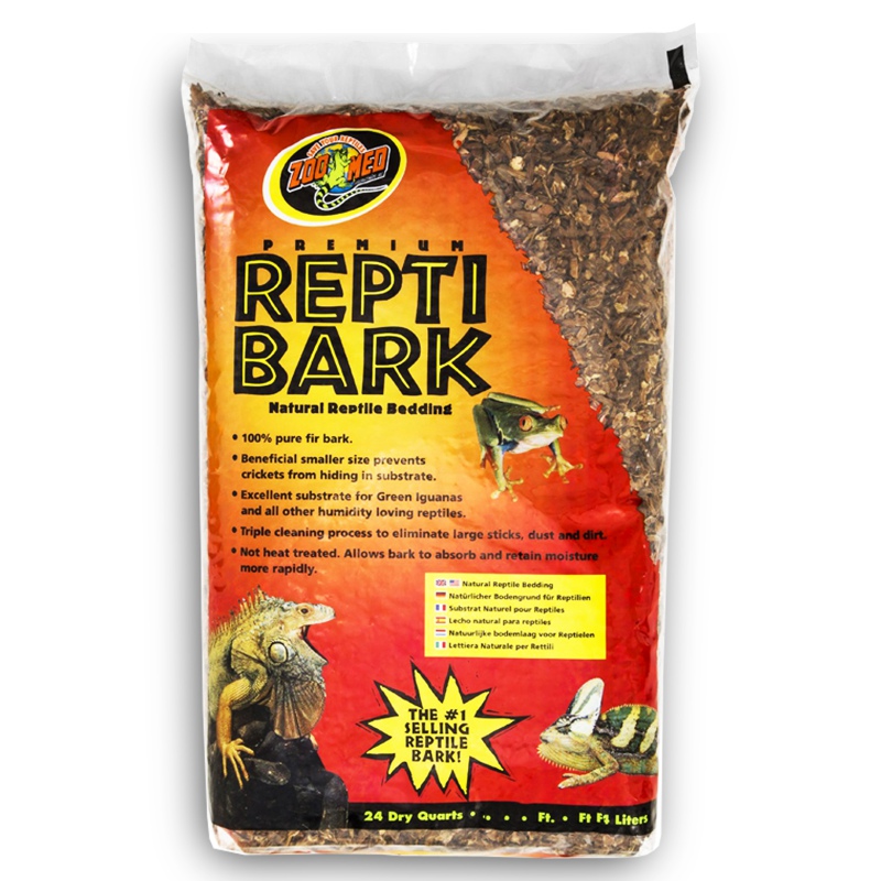 Repti Bark – Fein gehackte Tannenschuppen 4,4l