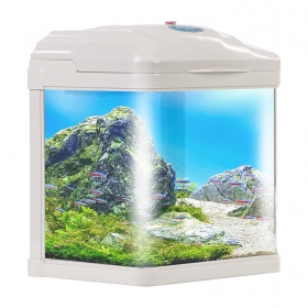 SUNSUN Pika-Pika AquaKids - 3L White Aquarium