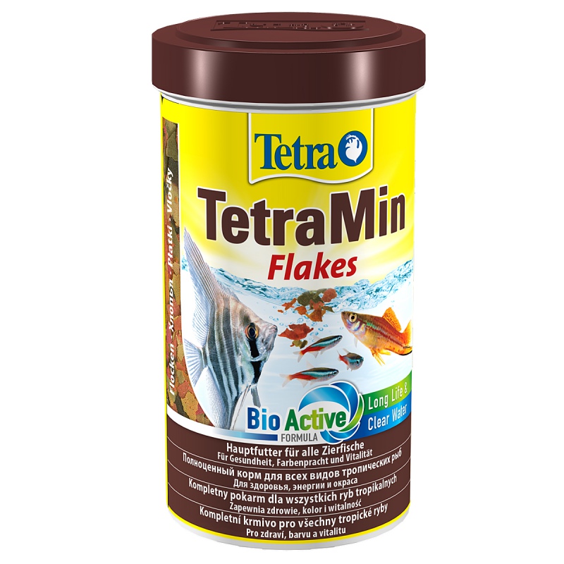 Tetra Min Flakes 500ml - корм в хлопьях