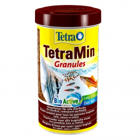 Tetra Min Granules 500ml - pokarm w granulkach dla ryb 