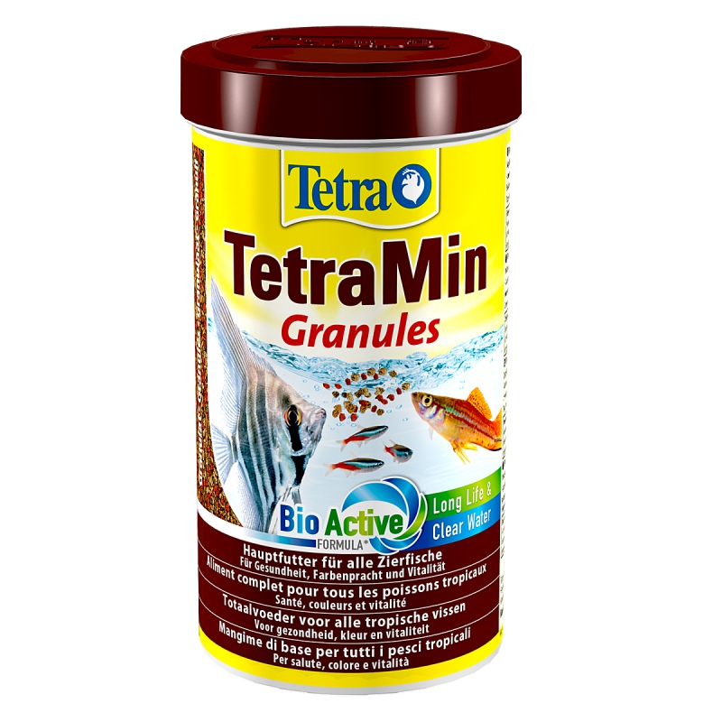 Tetra Min Granules 500ml for fish