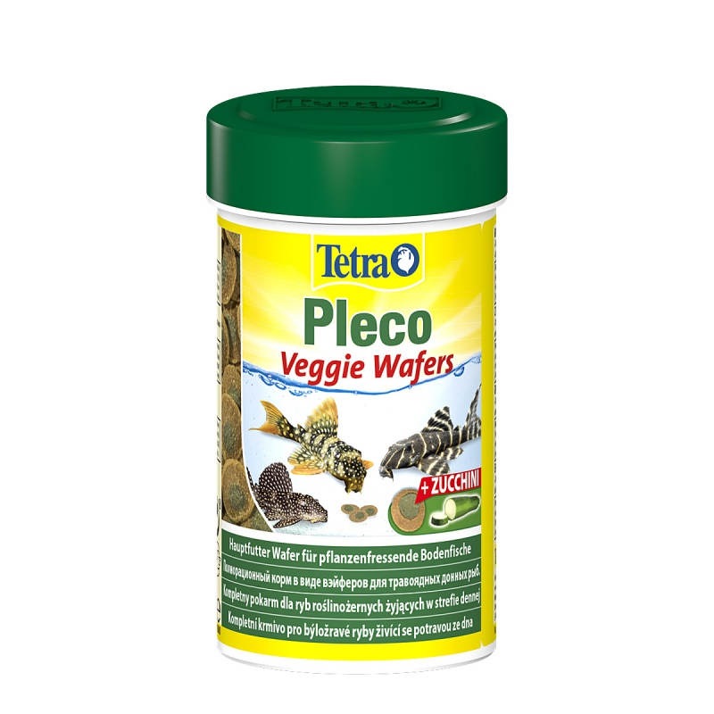 Tetra Wafers de vegetales para Plecos