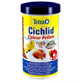 Tetra Cichlid Colour Pellets 500ml pakkaus