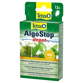 Tetra AlgoStop Depot - Embalagem de 12 comprimidos