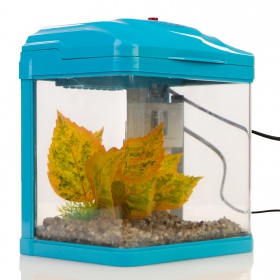 SUNSUN Pika-Pika AquaKids Set - 3L Aquarium Blau