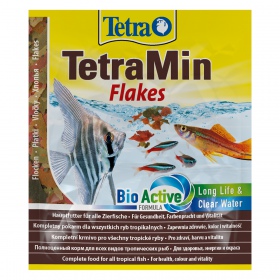 Tetra Min Flakes 12g För Sötvattensfiskar