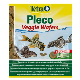 Tetra Pleco Veggie Wafers 15g - kasvisruoka