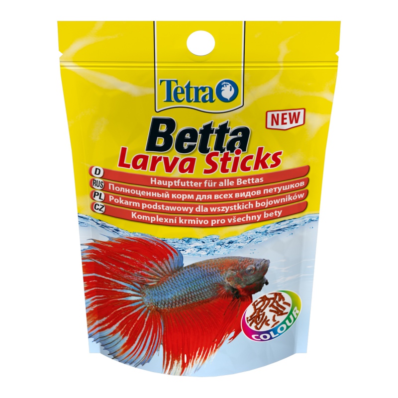 Tetra Betta Larva Sticks 5g - Food for bettas