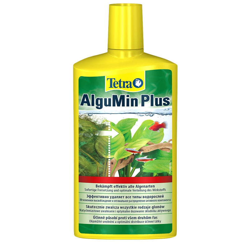 Tetra AlguMin Plus 500ml - Agente anti-algas