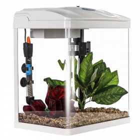 SunSun Bloop Aquaset SET Weiß - 19l Aquarium Set