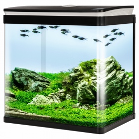 Komplettes Aquarium-Set SunSun HGR-380 in Schwarz