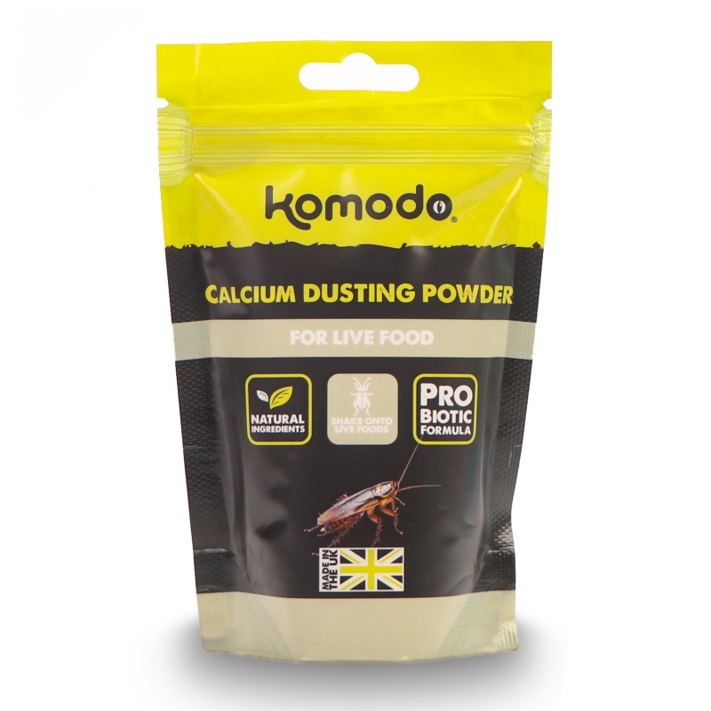 Komodo Calcium Powder 200g - Calcium with D3