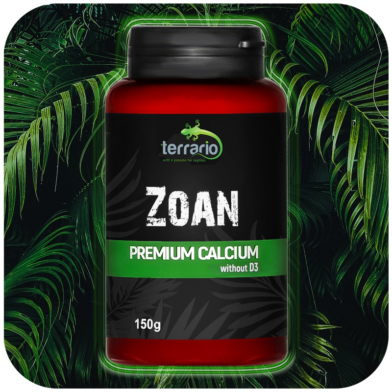 Terrario Zoan Calcium bez D3 150g