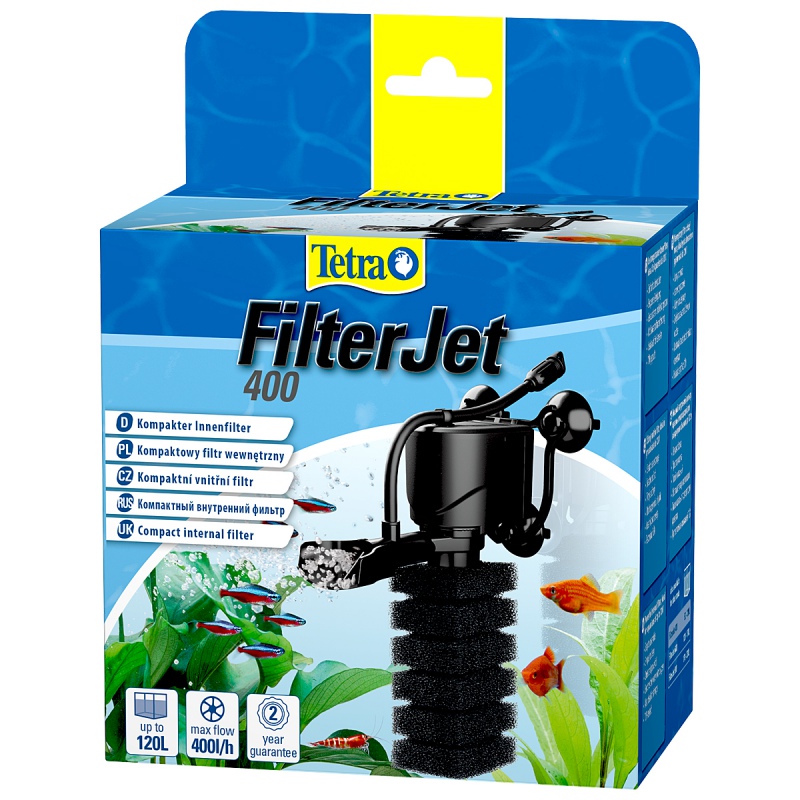 Tetra FilterJet 400l/h - kompaktný vnútorný filter