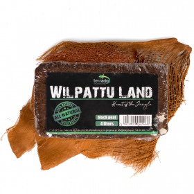 Terrario Wilpattu Land 4l - fibra de coco preta