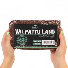 Terrario Wilpattu Land 4l - čierne kokosové vlákno