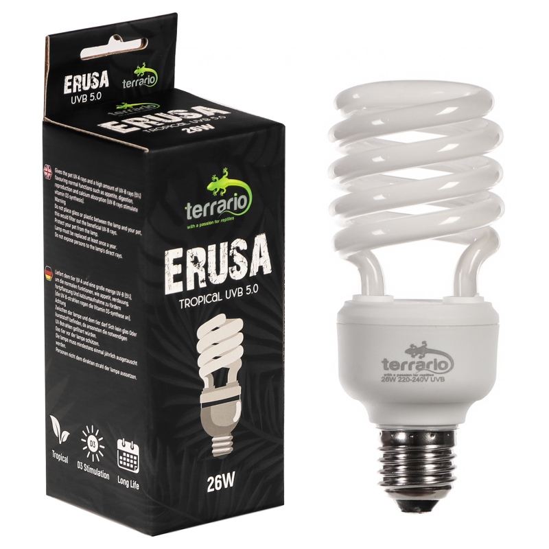 Terrario Erusa Tropical UVB 5.0 Bulb