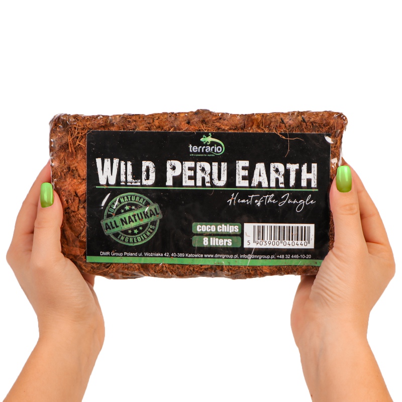 Terrario Wild Peru Earth 7l 650g - podłoże zrębki kokosa