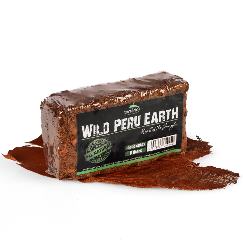 Terrario Wild Peru Earth 7l 650g - podłoże zrębki kokosa