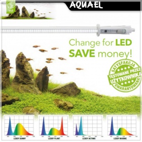 Aquael LEDDY TUBE 17W