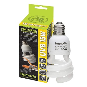 Komodo Natural Sunlight Bulb 15W - żarówka UVB