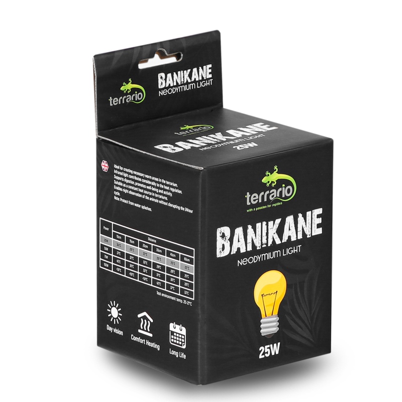 Terrario Banikane Neodymium Light - żarówka grzewcza neodymowa 25W