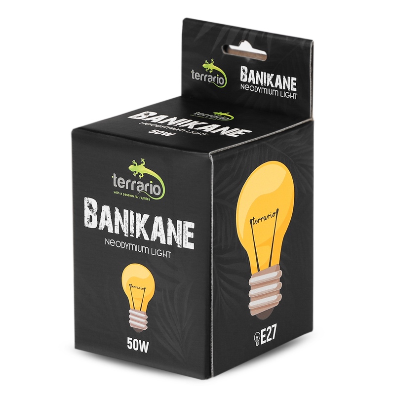 Terrario Banikane Neodymium Light - żarówka grzewcza neodymowa 50W