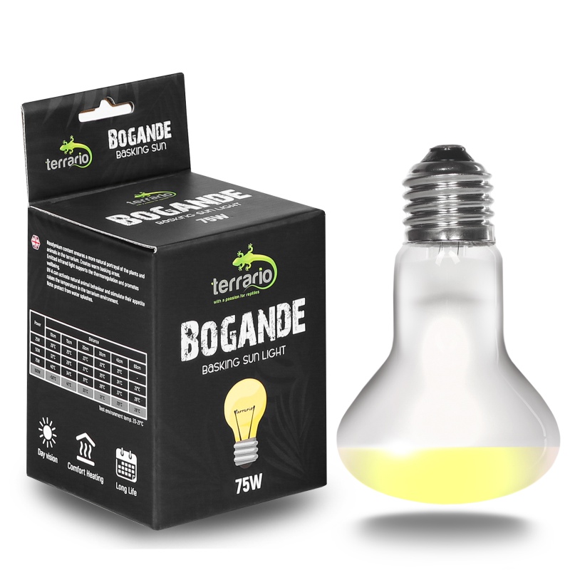 Terrario Bogande Heizlampe 75W für Reptilien